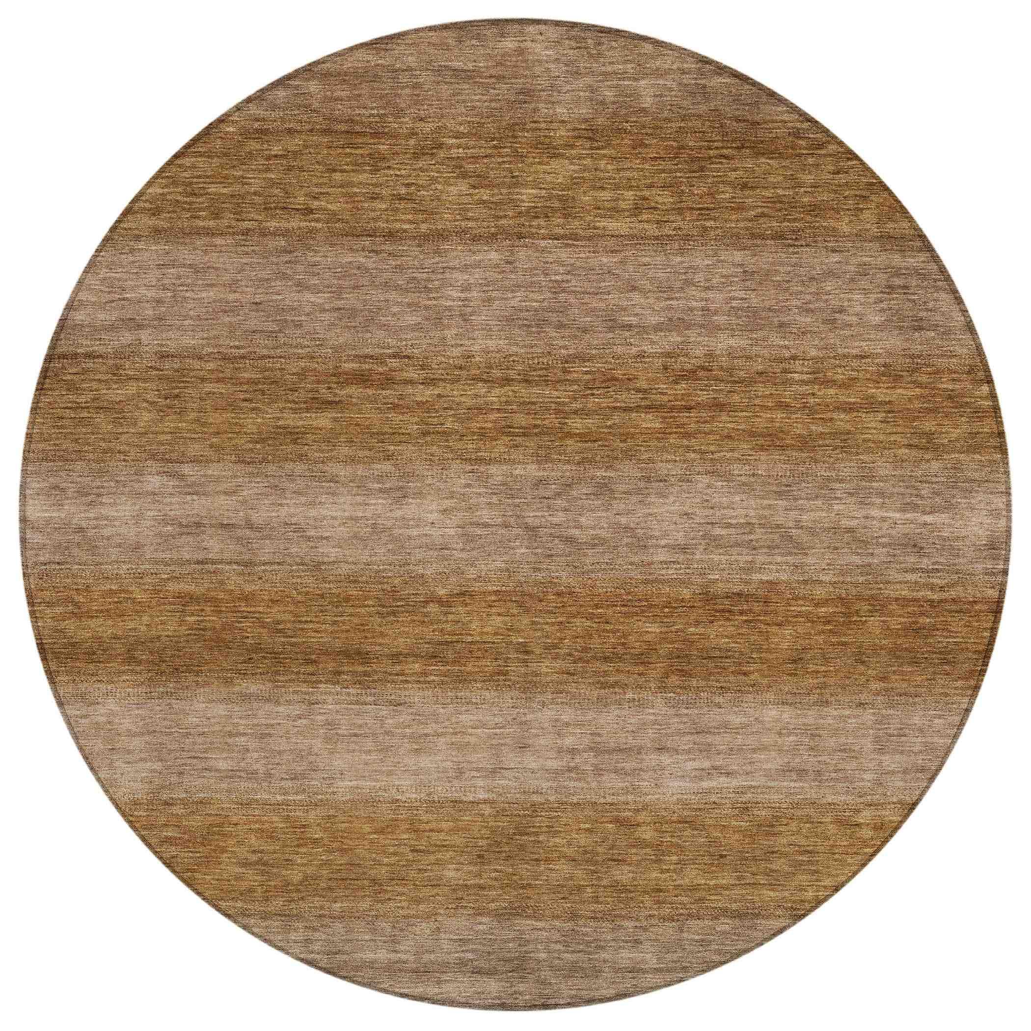 Addison Rugs Haelius Brown Washable Indoor-Outdoor Rug