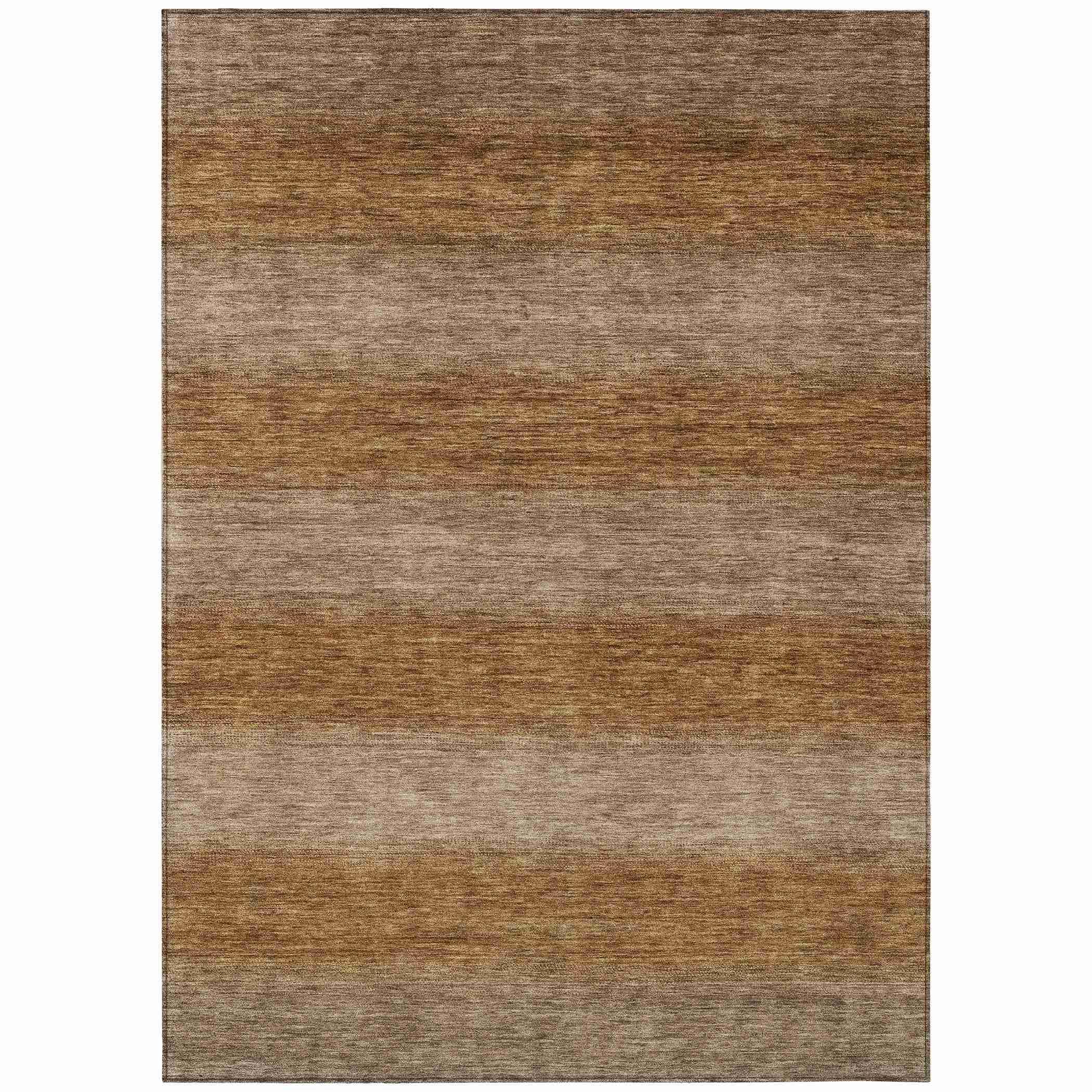 Addison Rugs Haelius Brown Washable Indoor-Outdoor Rug