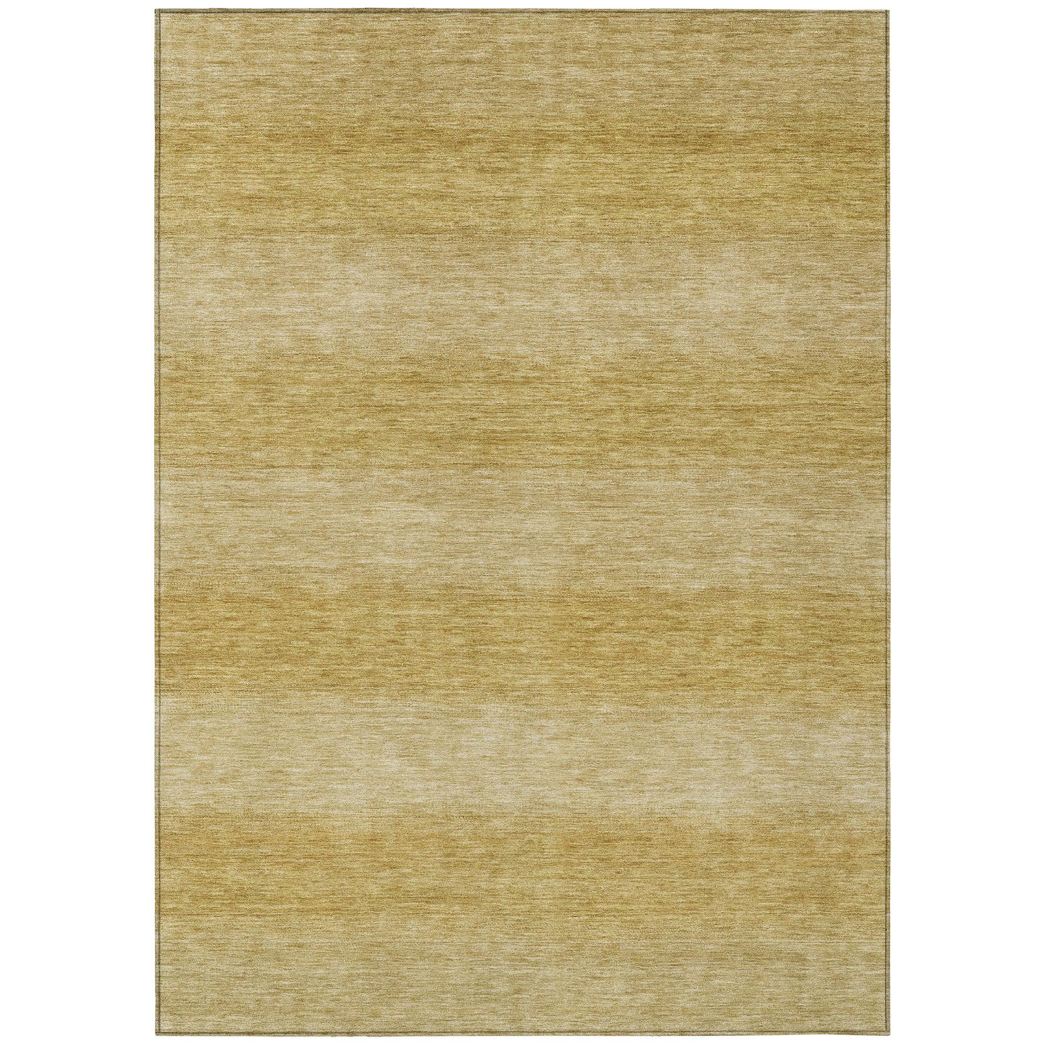 Addison Rugs Haelius Gold Washable Indoor-Outdoor Rug