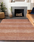 Addison Rugs Haelius Orange Washable Indoor-Outdoor Rug