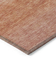 Addison Rugs Haelius Orange Washable Indoor-Outdoor Rug