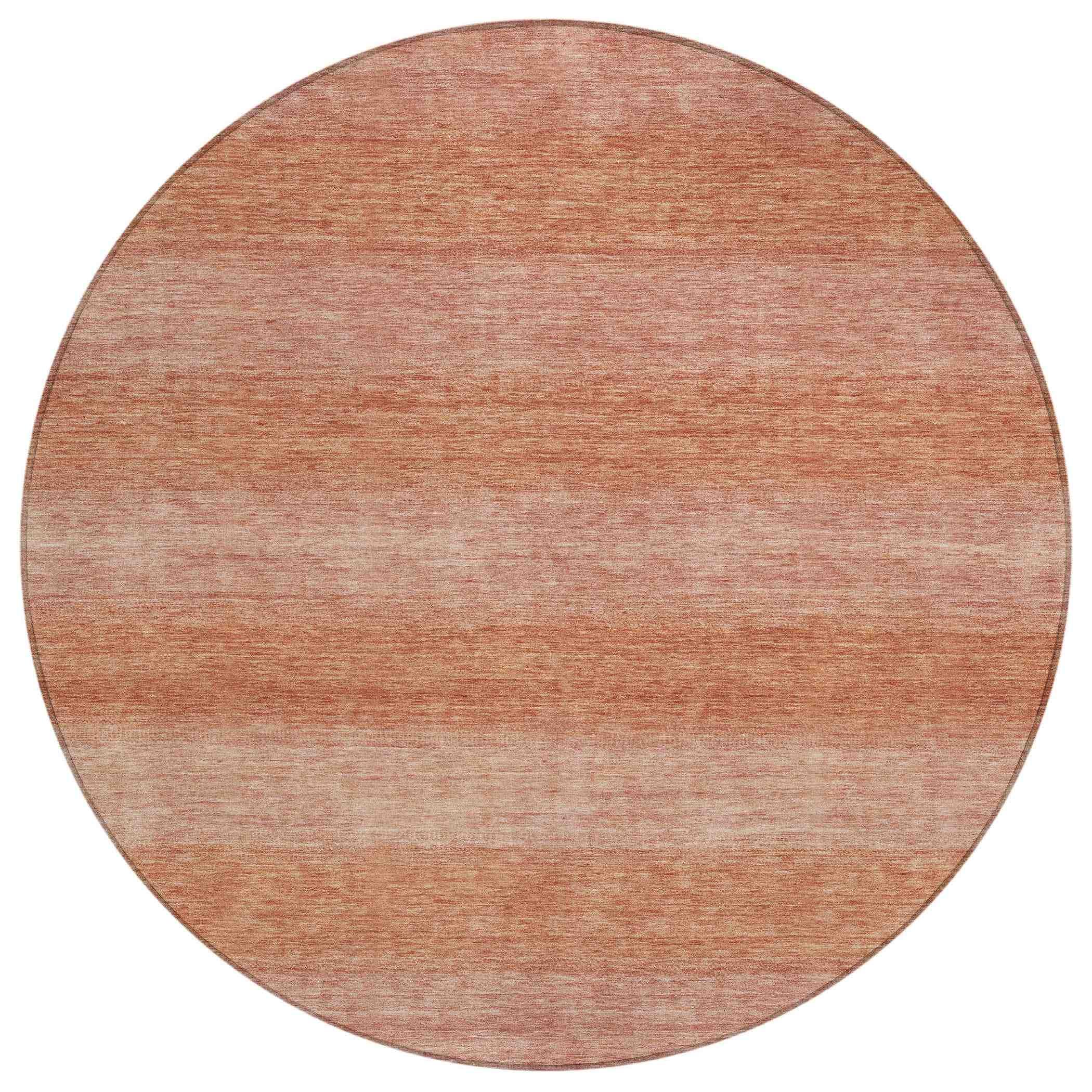 Addison Rugs Haelius Orange Washable Indoor-Outdoor Rug