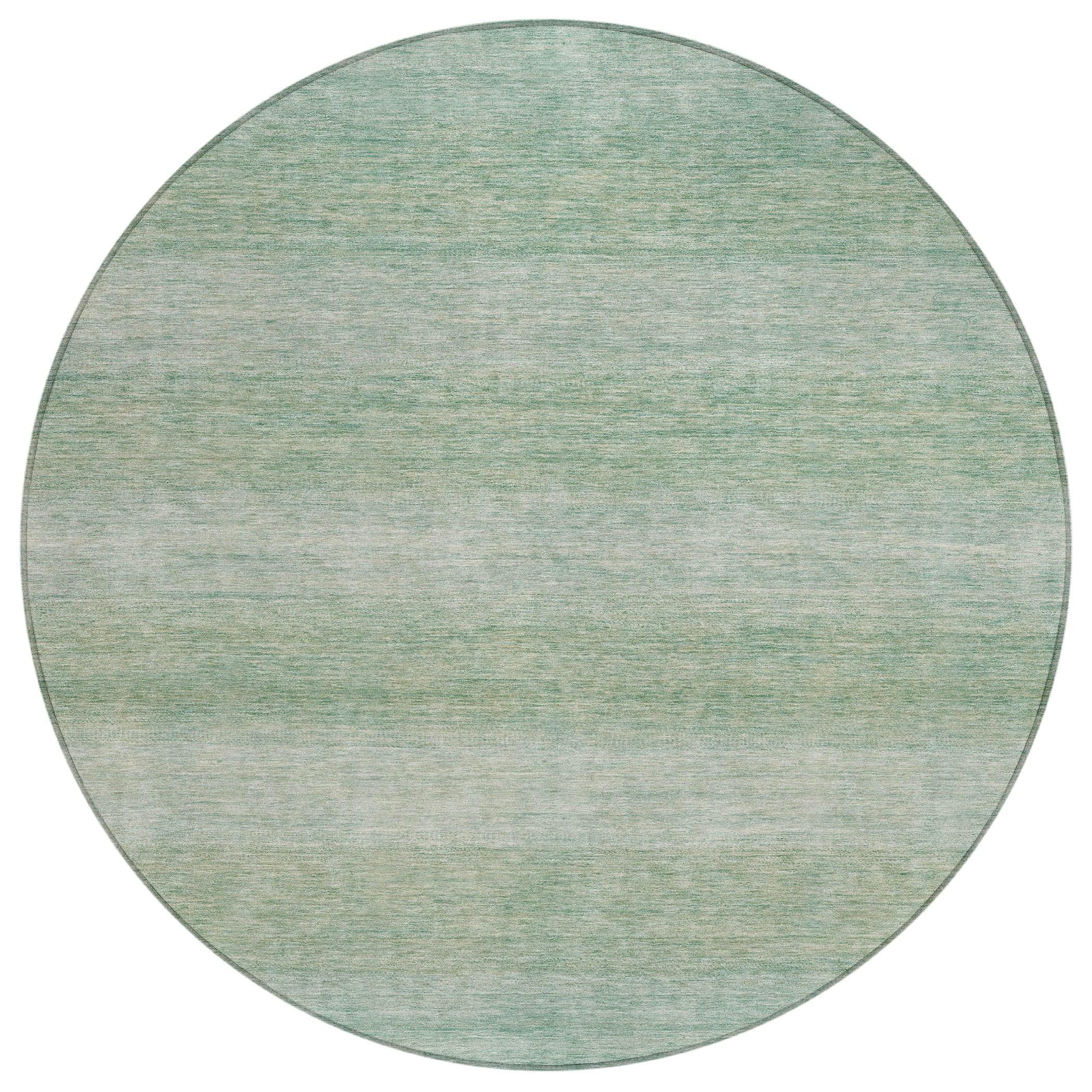 Addison Rugs Haelius Teal Washable Indoor-Outdoor Rug