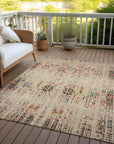 Addison Rugs Haelon Beige Washable Indoor-Outdoor Rug