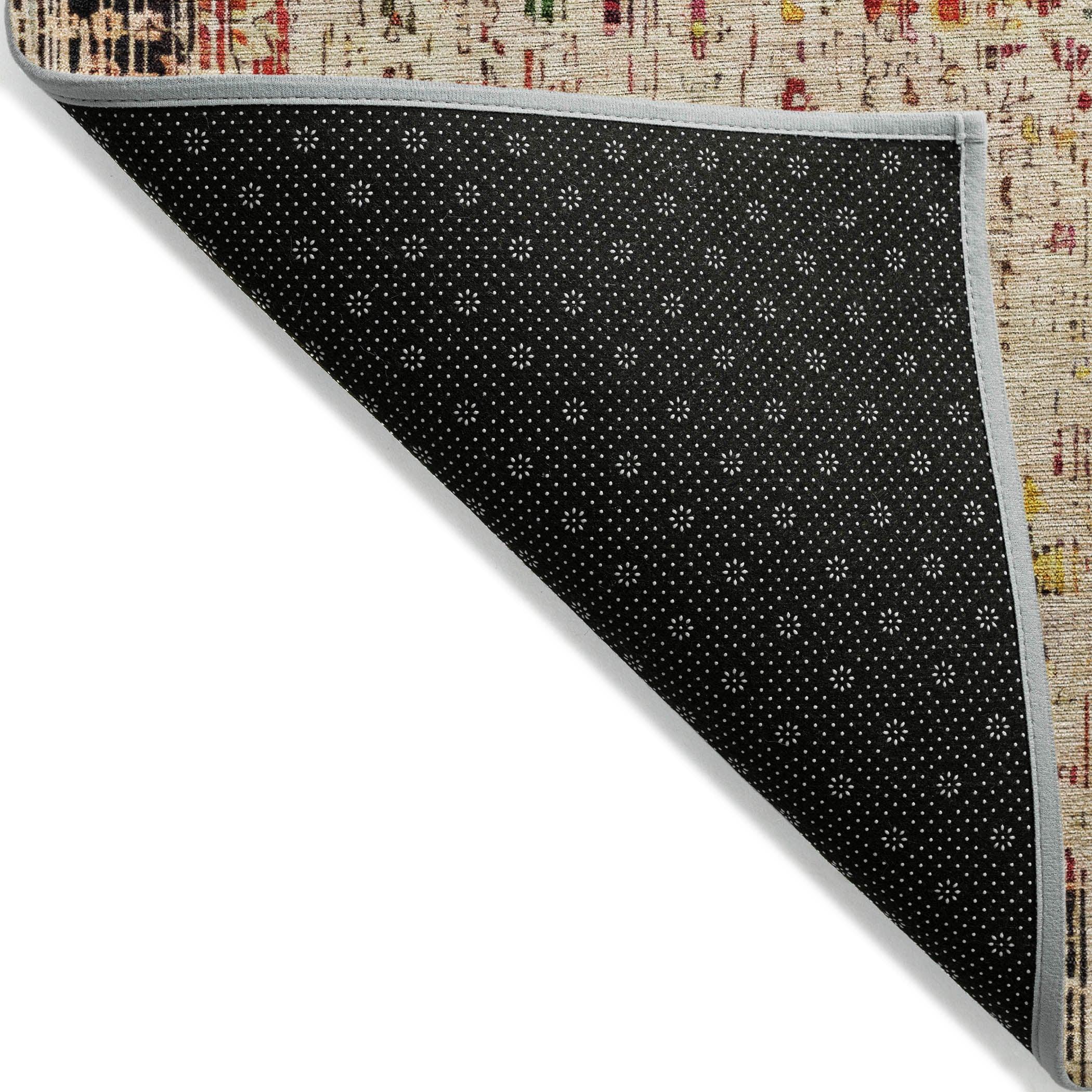 Addison Rugs Haelon Beige Washable Indoor-Outdoor Rug