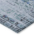 Addison Rugs Haelon Blue Washable Indoor-Outdoor Rug