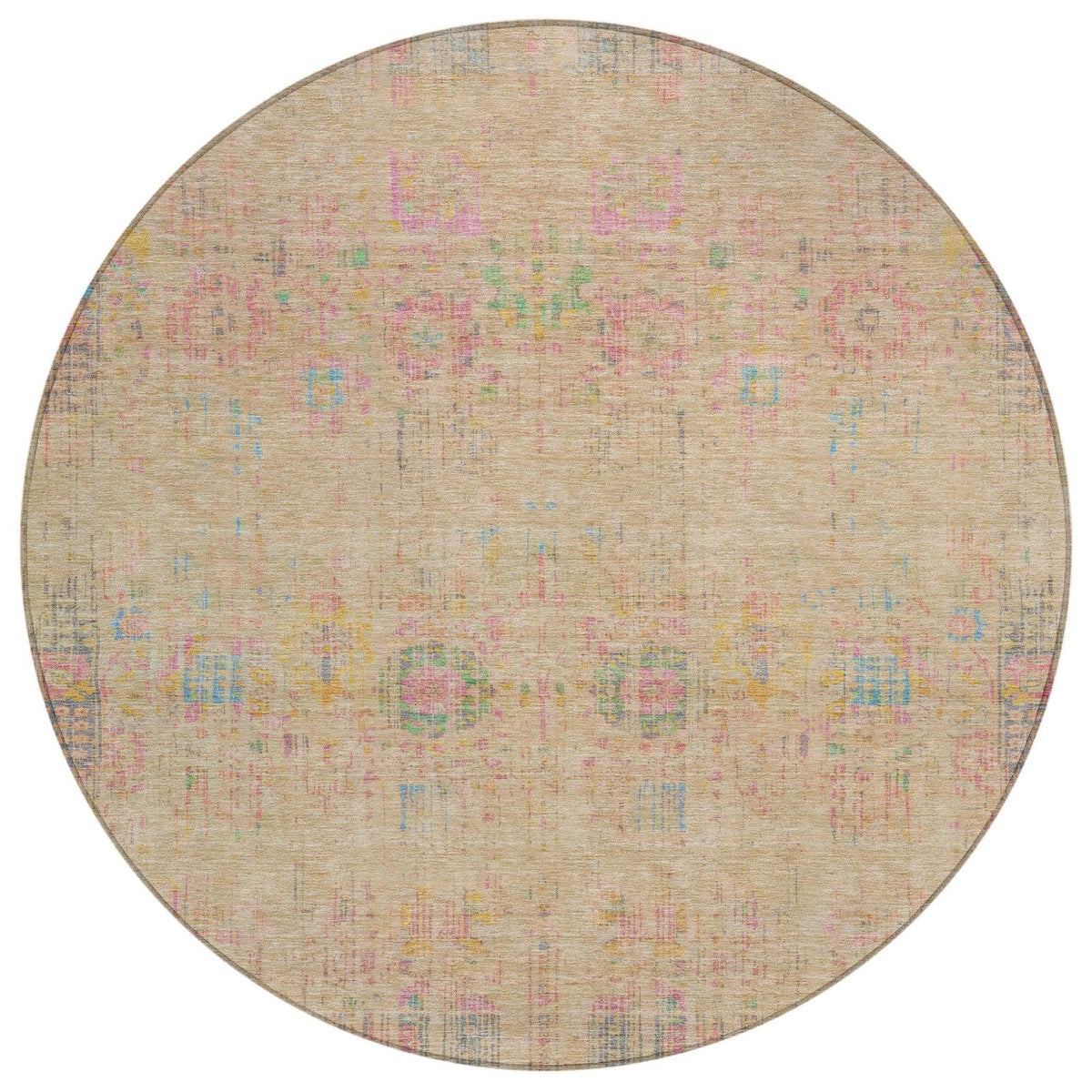 Addison Rugs Haelon Brown Washable Indoor-Outdoor Rug