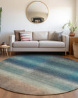 Addison Rugs Haelor Blue Washable Indoor-Outdoor Rug