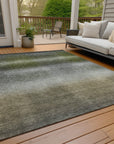 Addison Rugs Haelor Gray Washable Indoor-Outdoor Rug