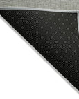 Addison Rugs Haelor Gray Washable Indoor-Outdoor Rug