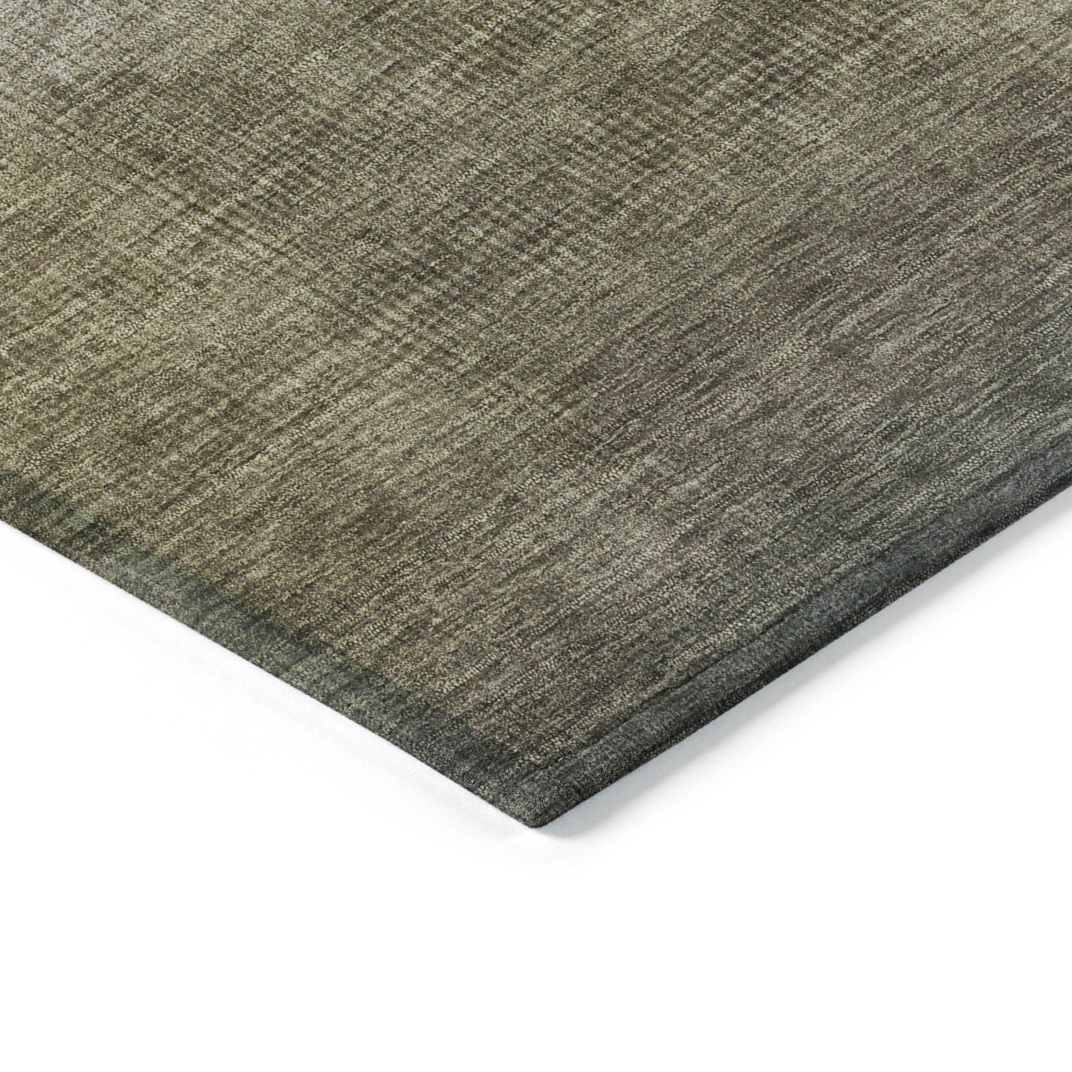 Addison Rugs Haelor Gray Washable Indoor-Outdoor Rug