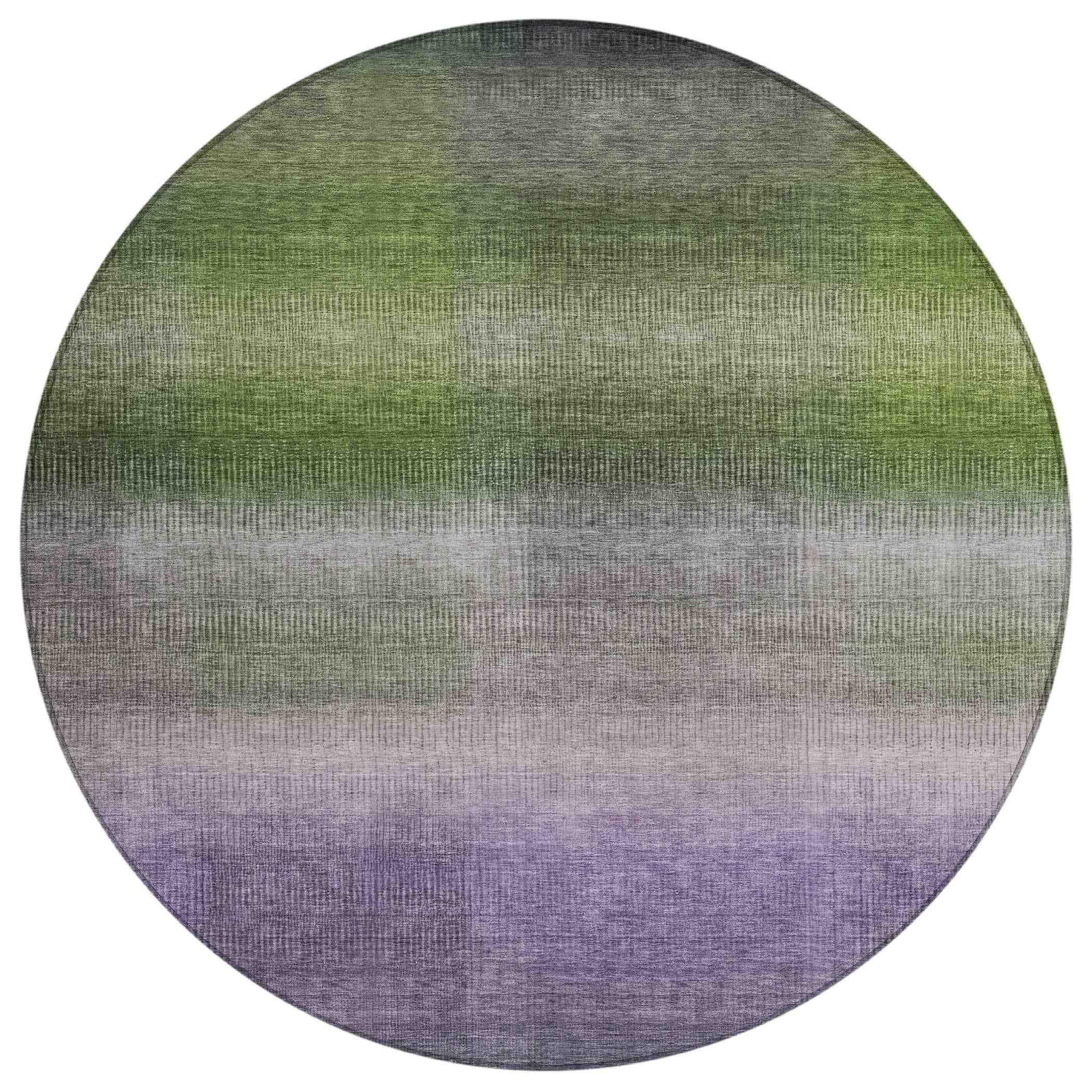 Addison Rugs Haelor Green Washable Indoor-Outdoor Rug