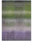 Addison Rugs Haelor Green Washable Indoor-Outdoor Rug