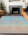 Addison Rugs Haelor Sky Washable Indoor-Outdoor Rug