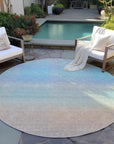 Addison Rugs Haelor Sky Washable Indoor-Outdoor Rug