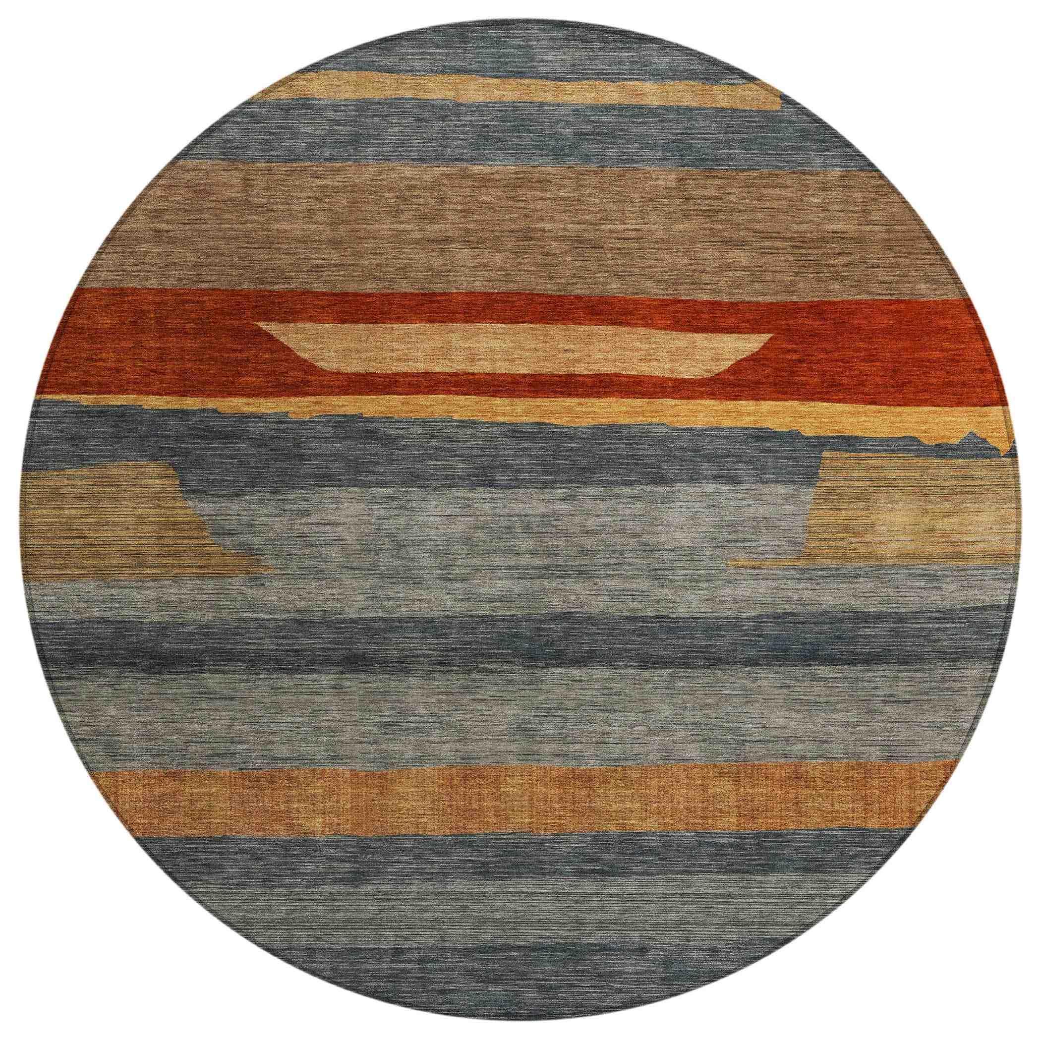 Addison Rugs Haelora Blue Washable Indoor-Outdoor Rug