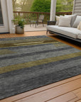 Addison Rugs Haelora Gray Washable Indoor-Outdoor Rug