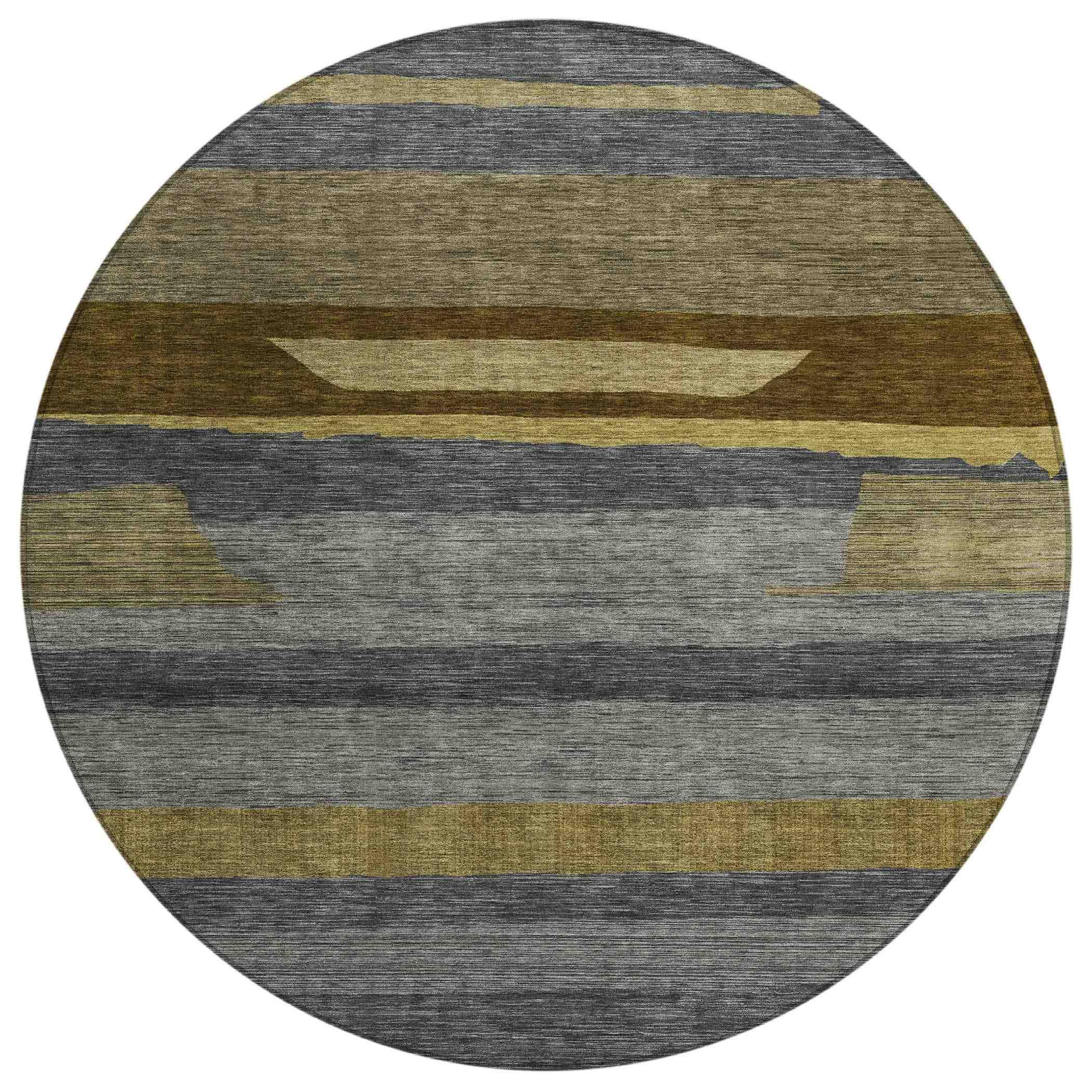 Addison Rugs Haelora Gray Washable Indoor-Outdoor Rug