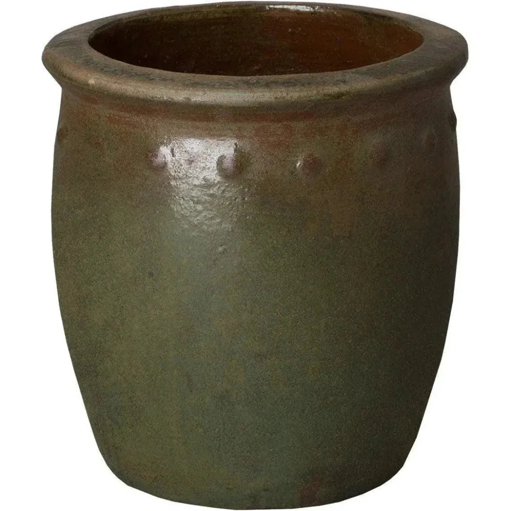 Emissary Handcrafted Round Ceramic Planter