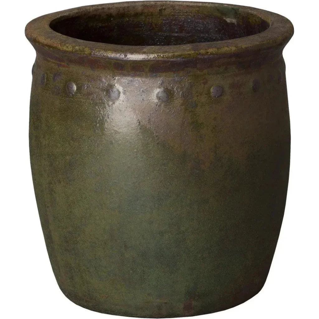 Emissary Handcrafted Round Ceramic Planter