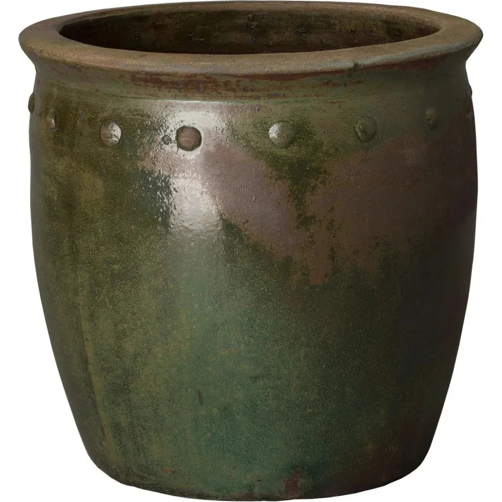 Emissary Handcrafted Round Ceramic Planter