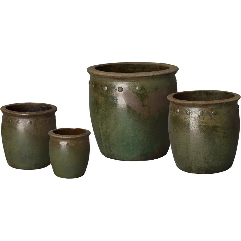 Emissary Handcrafted Round Ceramic Planter