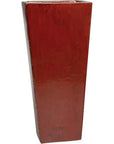 Emissary Handcrafted Square Outdoor Ceramic Pot