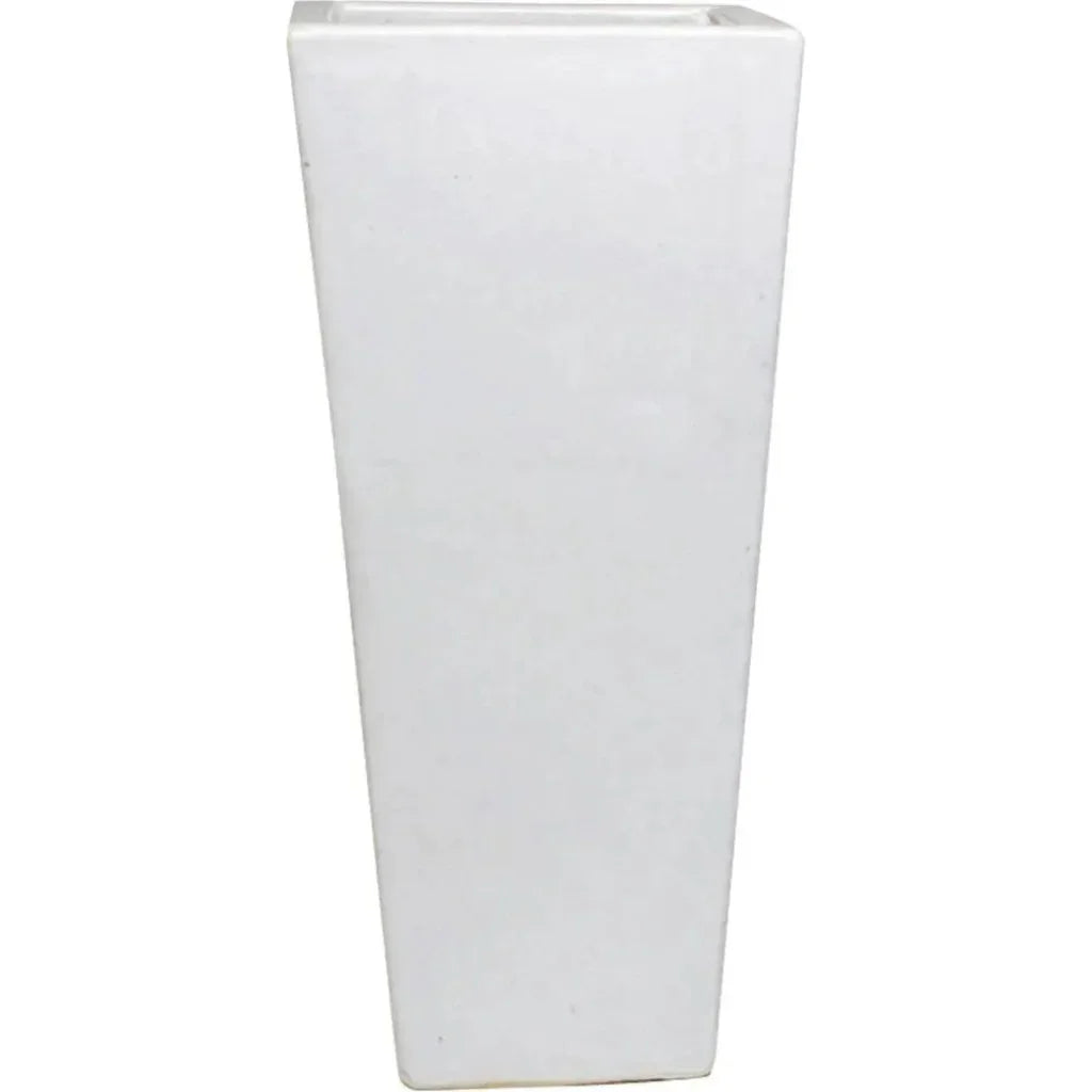 Emissary Handcrafted Square Outdoor Ceramic Pot
