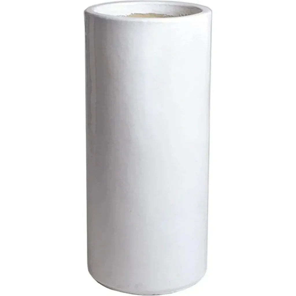 Emissary Handcrafted Tall Ceramic Outdoor Pot