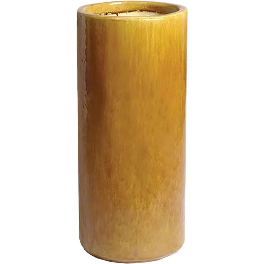 Emissary Handcrafted Tall Ceramic Outdoor Pot