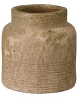 Emissary Hastings Antique Amber Ceramic Outdoor Planter