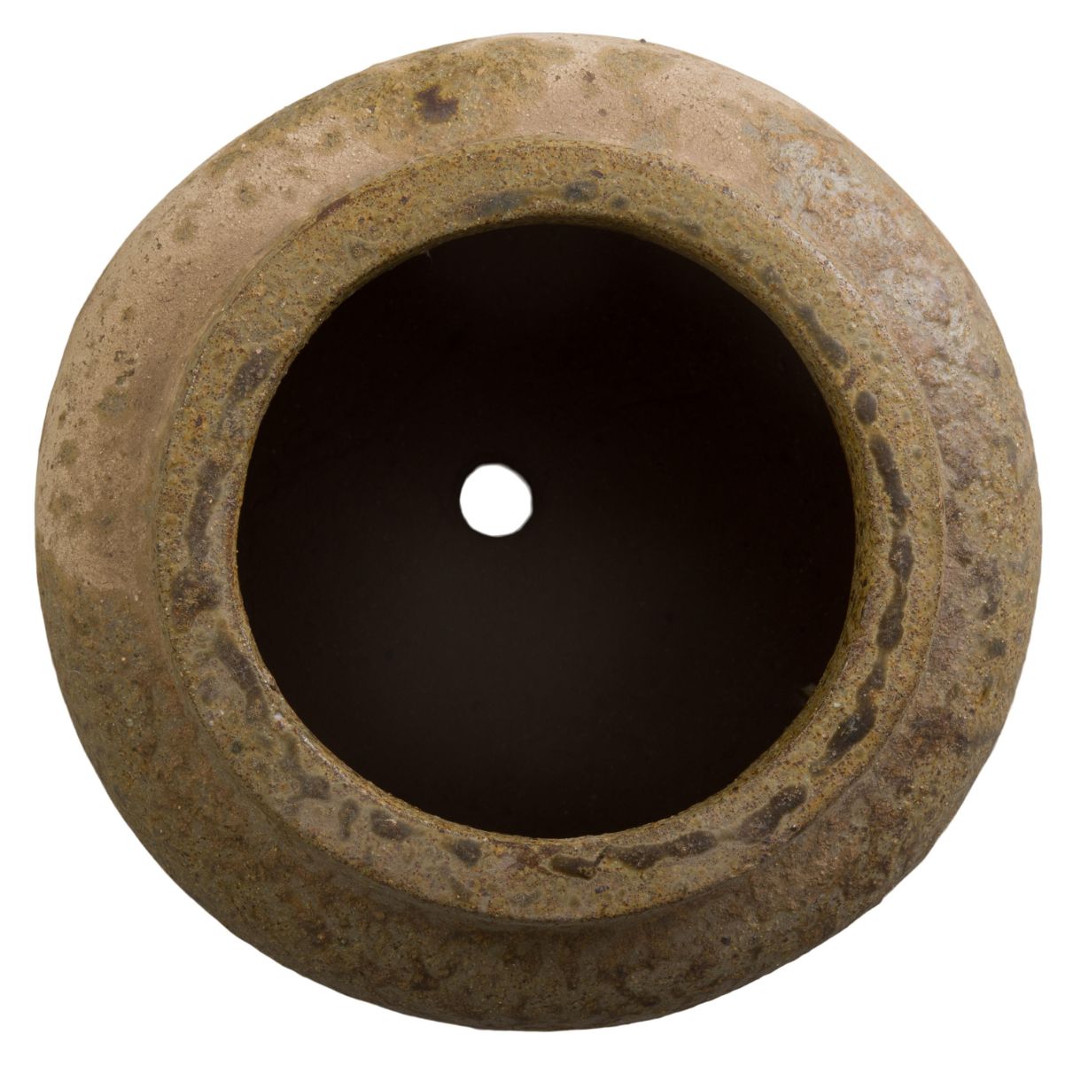 Emissary Hastings Antique Amber Ceramic Outdoor Planter