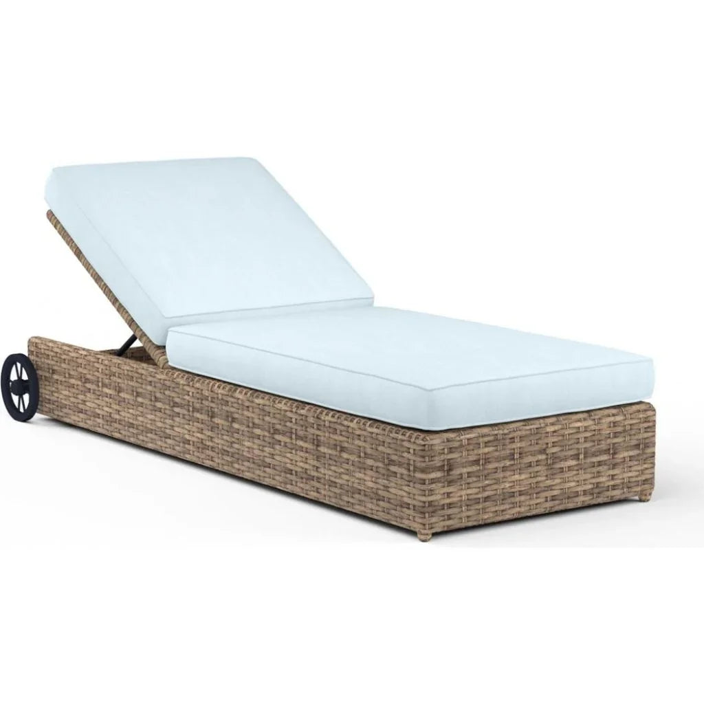 Sunset West Havana Sunbrella Adjustable Outdoor Chaise