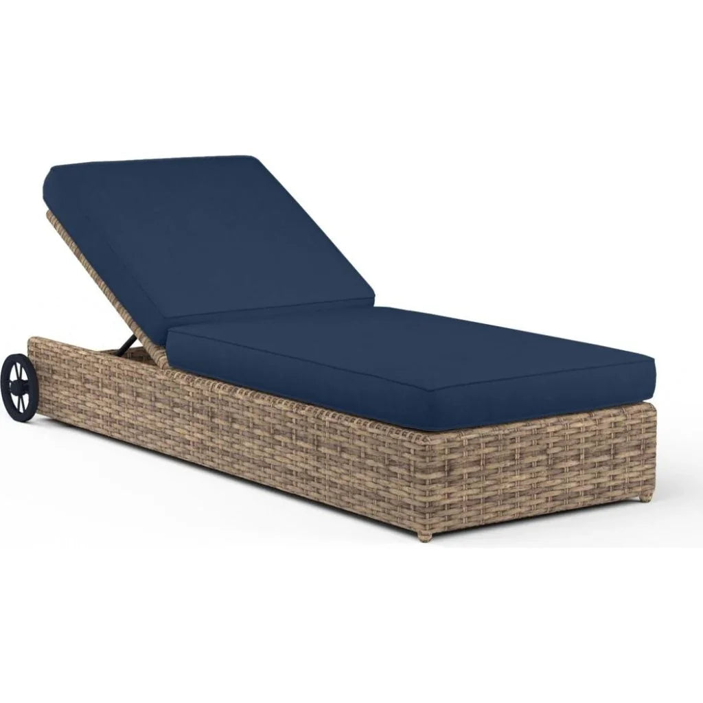 Sunset West Havana Sunbrella Adjustable Outdoor Chaise