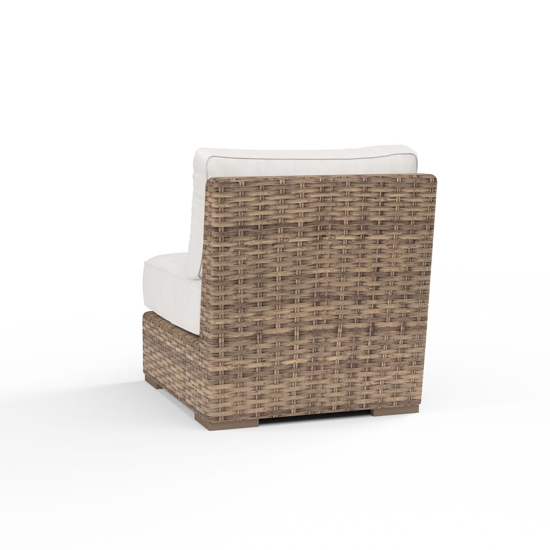 Sunset West Havana Sunbrella Armless Outdoor Club Chair