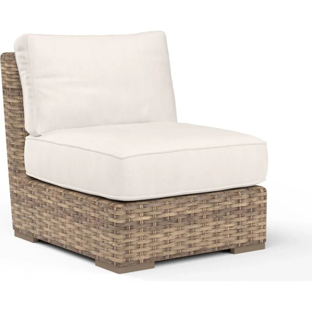 Sunset West Havana Sunbrella Armless Outdoor Club Chair