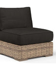 Sunset West Havana Sunbrella Armless Outdoor Club Chair