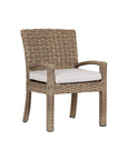 Sunset West Havana Sunbrella Outdoor Dining Armchair 2PC