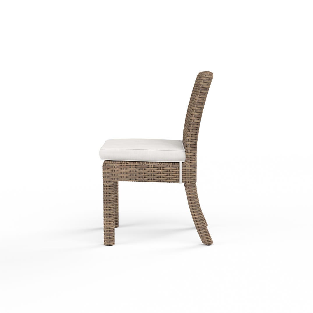 Sunset West Havana Sunbrella Outdoor Dining Chair 2PC