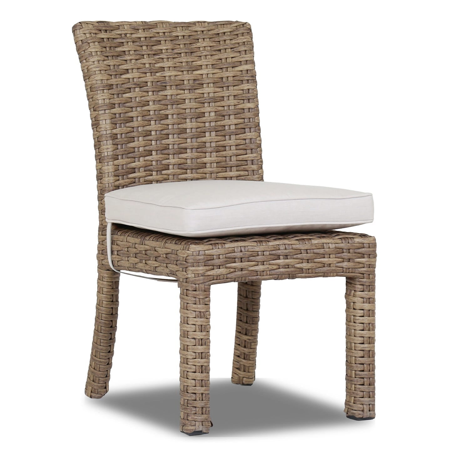 Sunset West Havana Sunbrella Outdoor Dining Chair 2PC