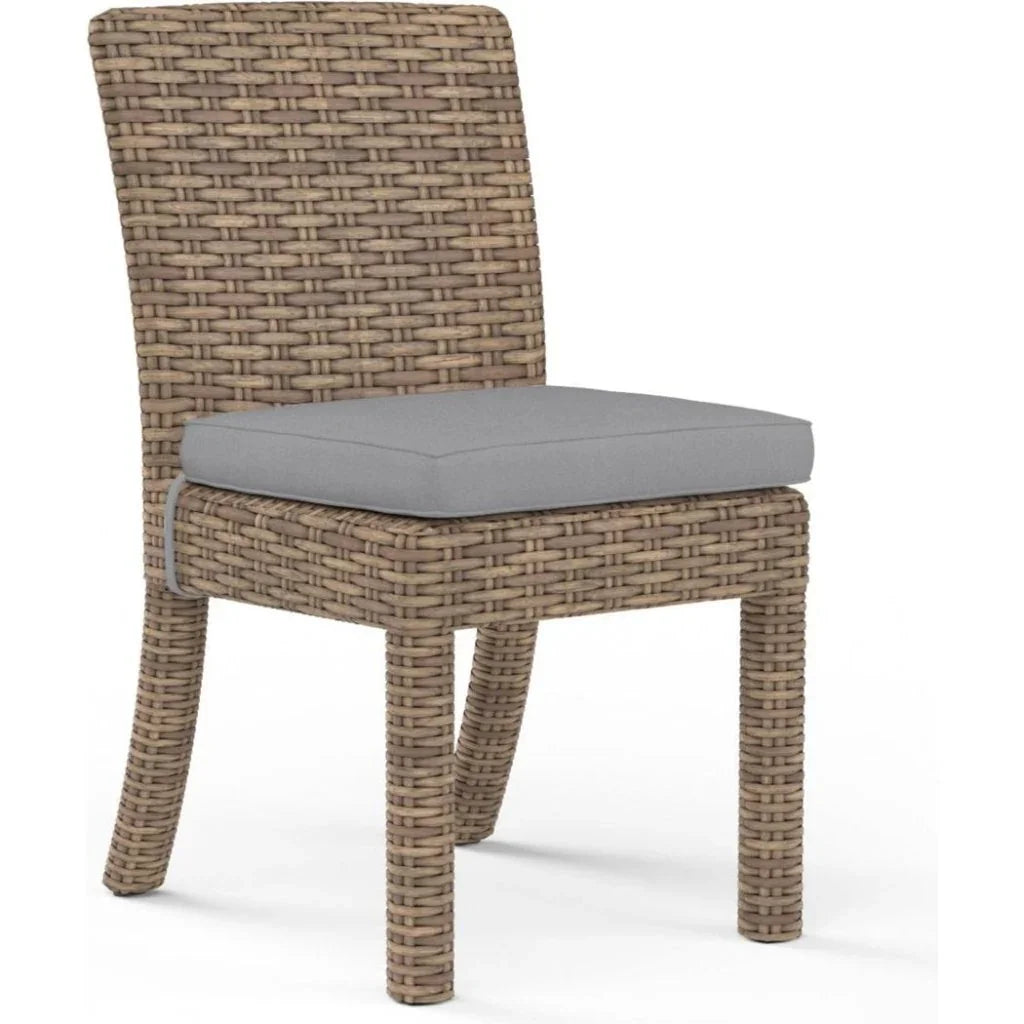 Sunset West Havana Sunbrella Outdoor Dining Chair 2PC
