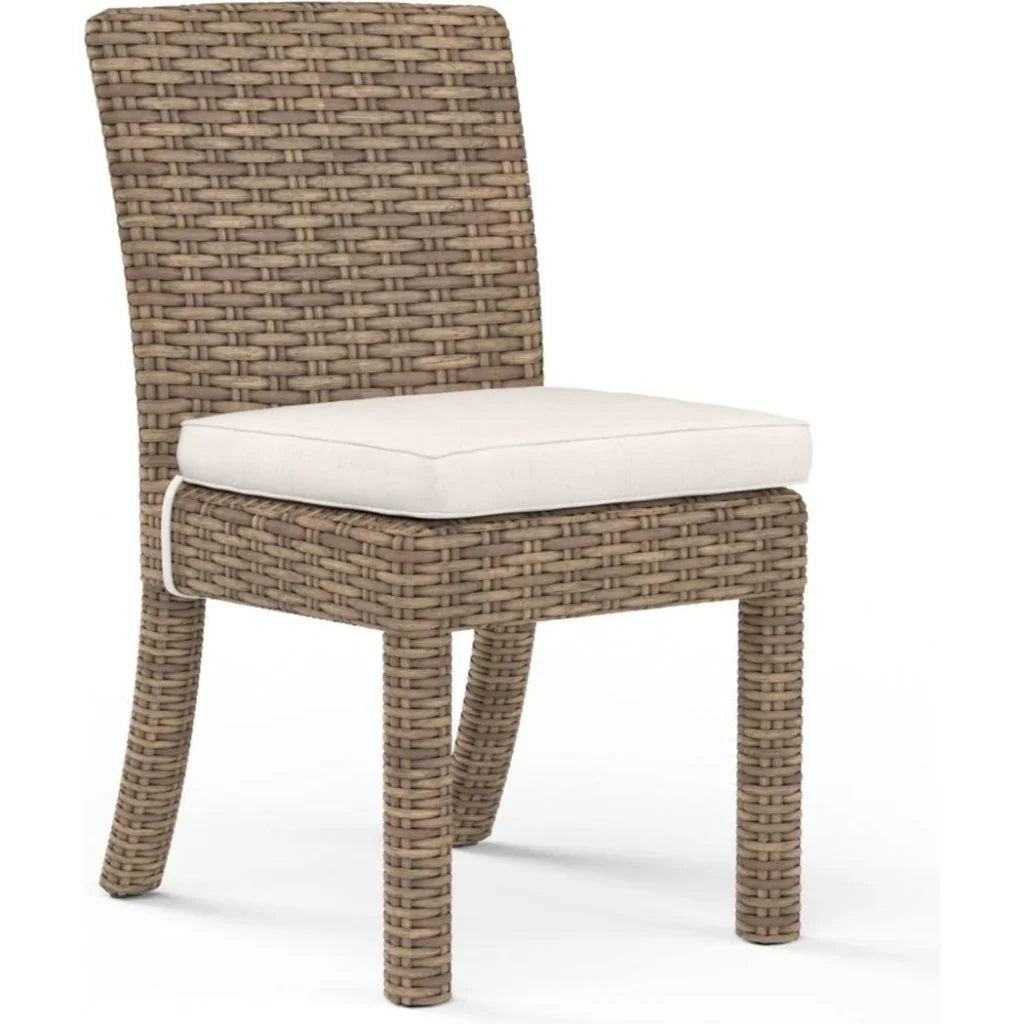 Sunset West Havana Sunbrella Outdoor Dining Chair 2PC