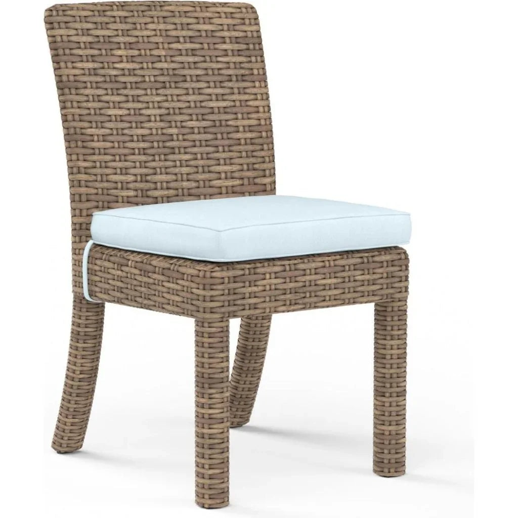 Sunset West Havana Sunbrella Outdoor Dining Chair 2PC