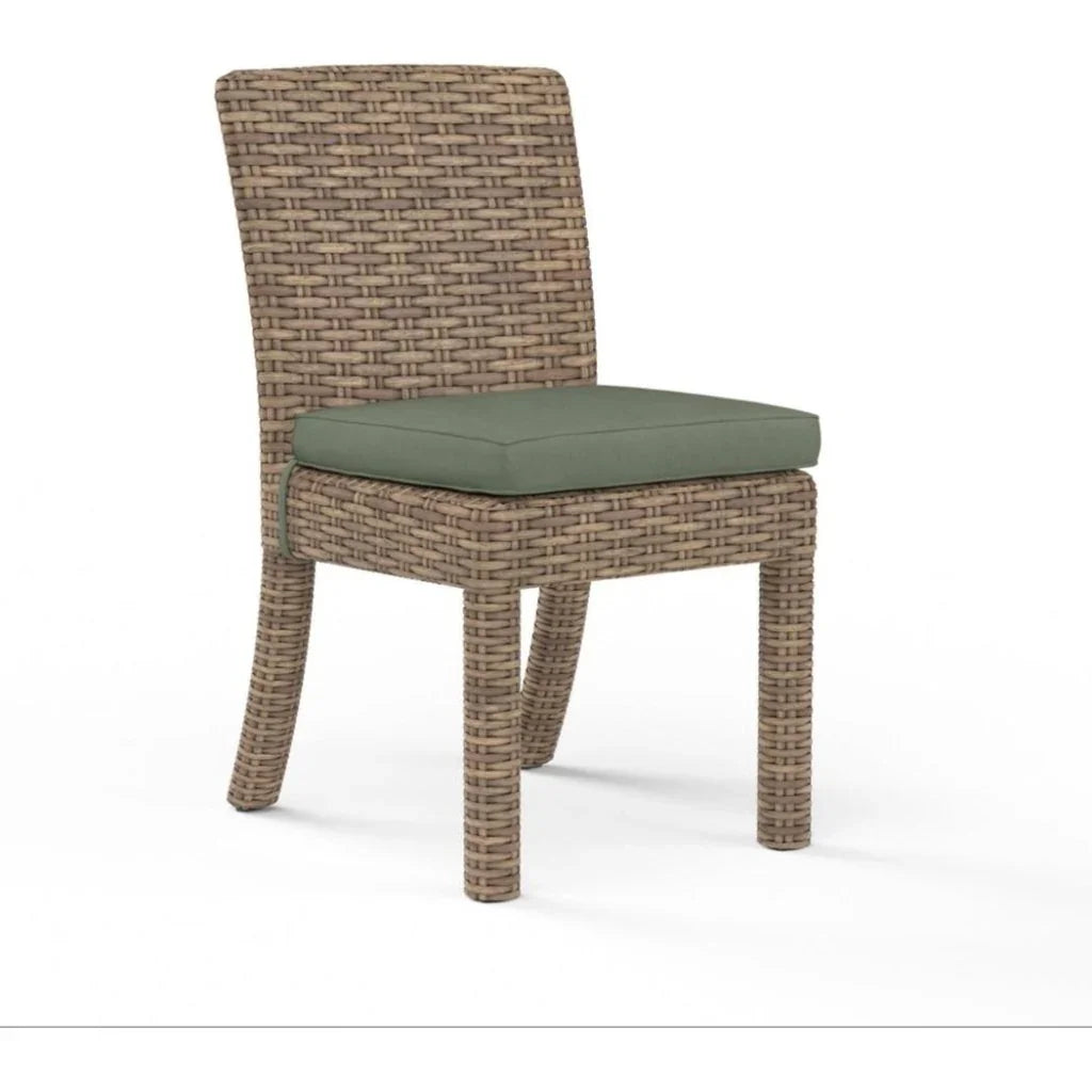 Sunset West Havana Sunbrella Outdoor Dining Chair 2PC