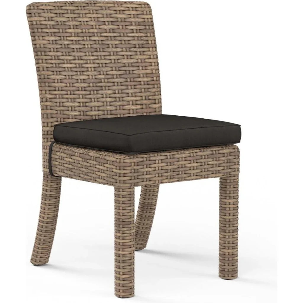 Sunset West Havana Sunbrella Outdoor Dining Chair 2PC
