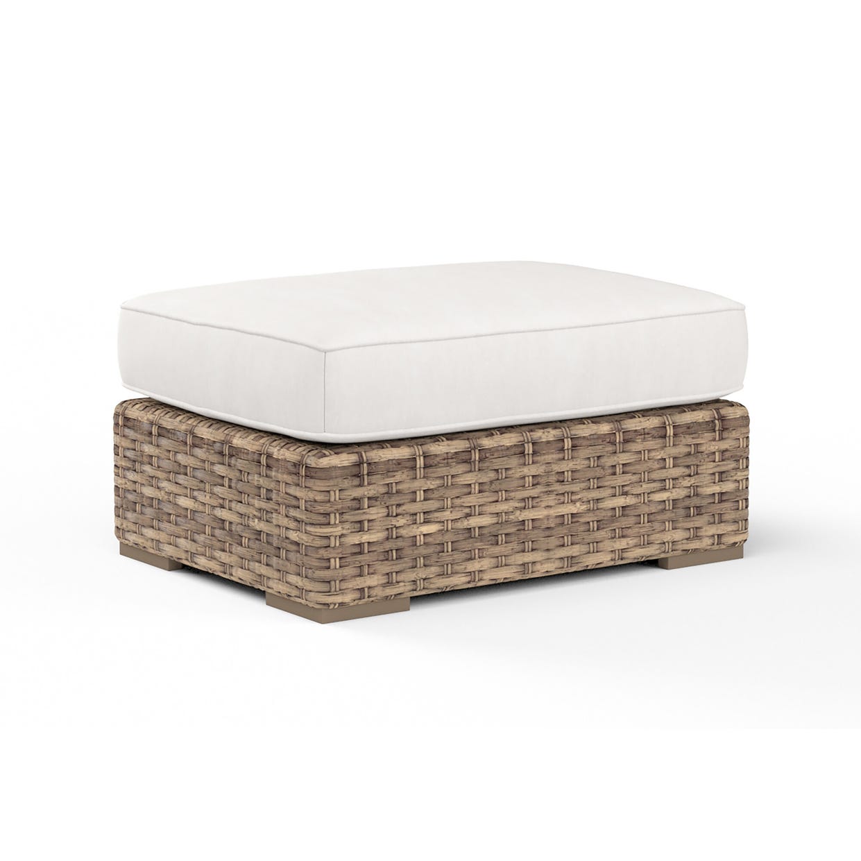 Sunset West Havana Sunbrella Outdoor Ottoman