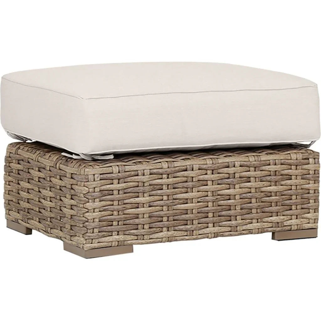 Sunset West Havana Sunbrella Outdoor Ottoman