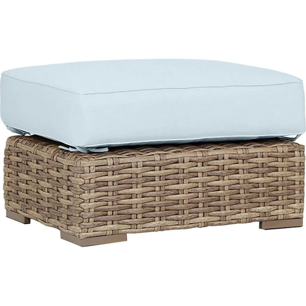 Sunset West Havana Sunbrella Outdoor Ottoman