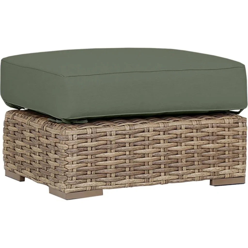 Sunset West Havana Sunbrella Outdoor Ottoman