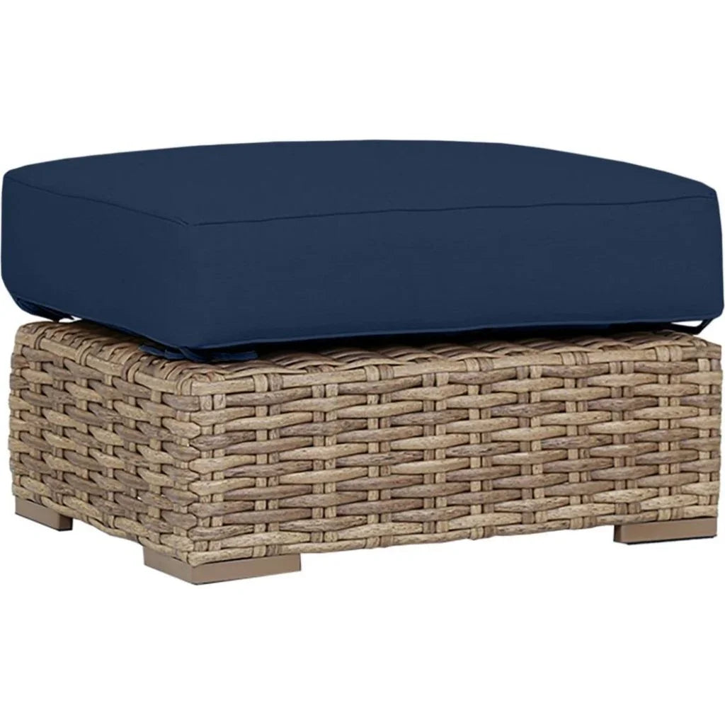 Sunset West Havana Sunbrella Outdoor Ottoman